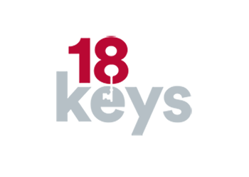 18 keys project logo
